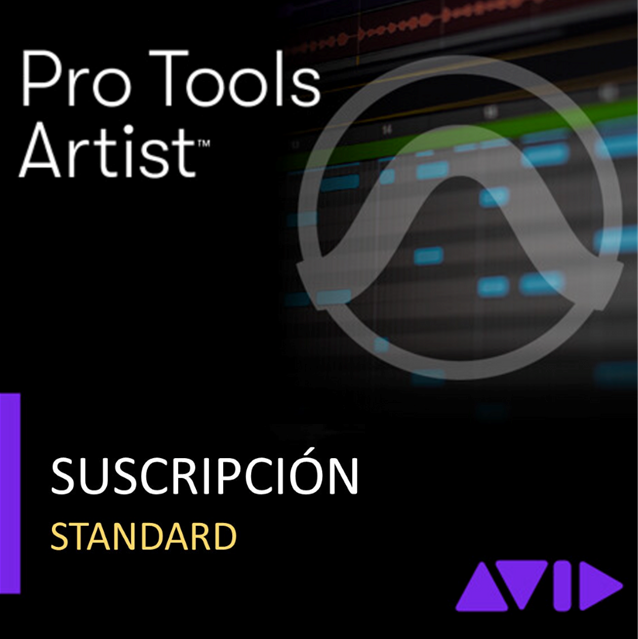 Avid Pro Tools Artist Suscripción anual | Licencia Standard