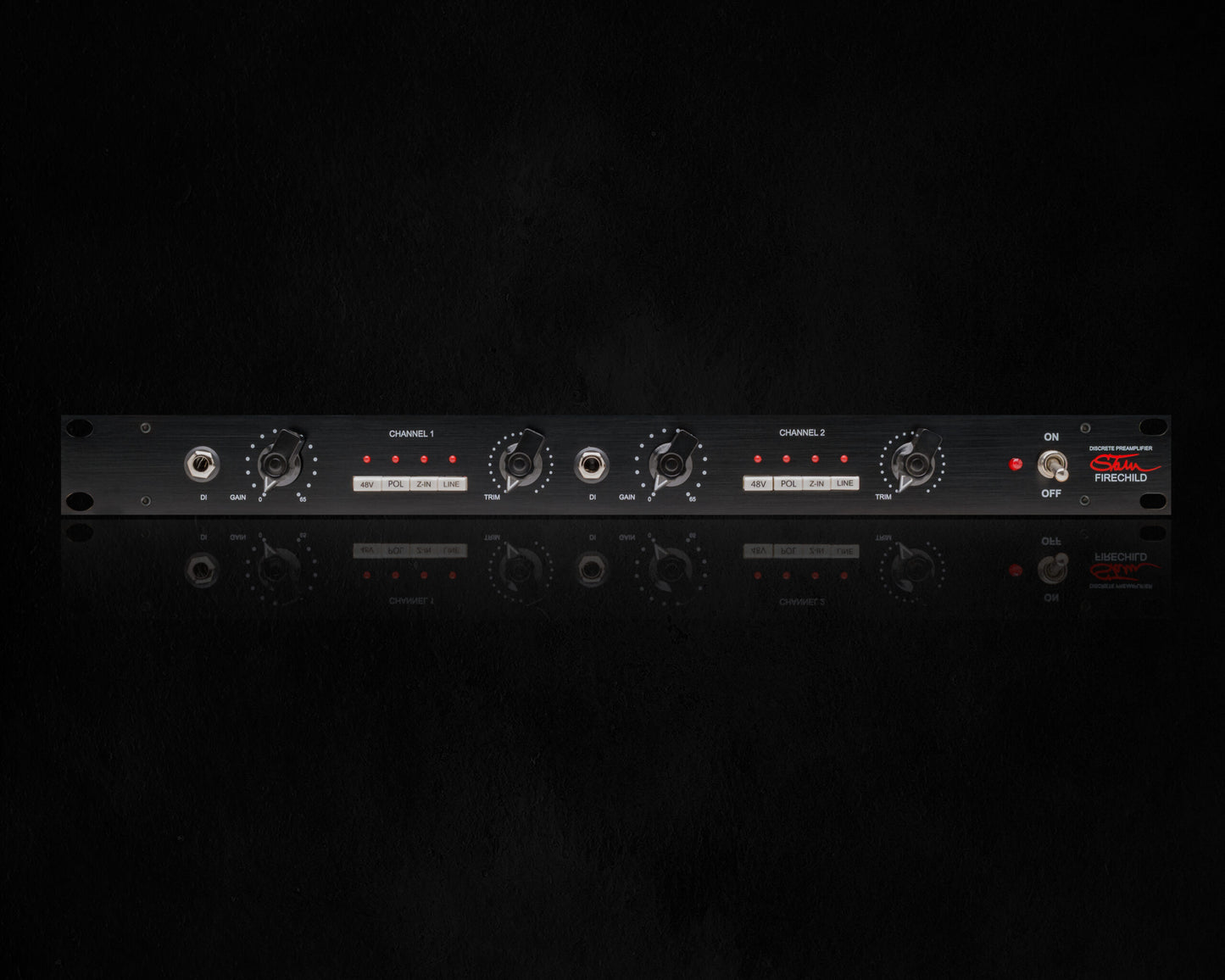 Stam Audio FireChild | Preamplificador de válvulas de canal dual discreto