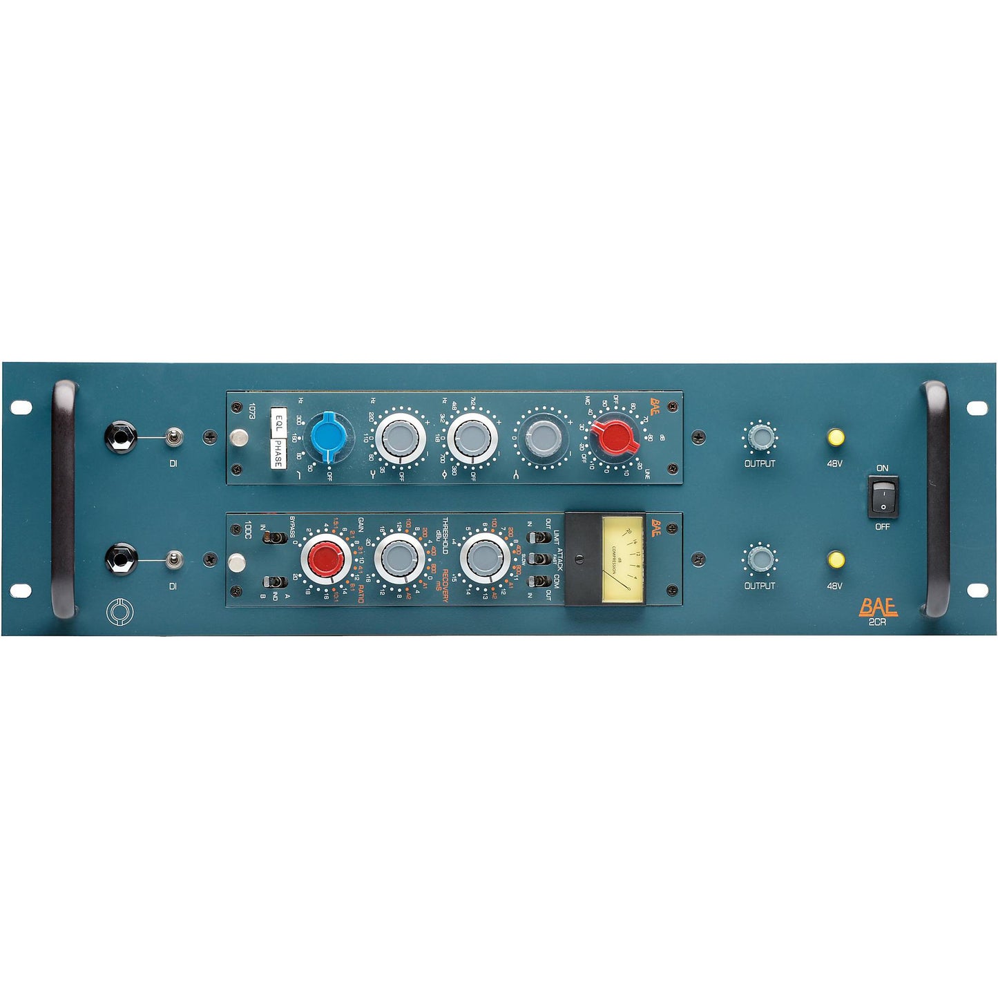 BAE 2CR | Rack de 2 canales para Serie 10