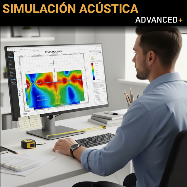 Simulación Acústica de Salas – Advanced pLUS