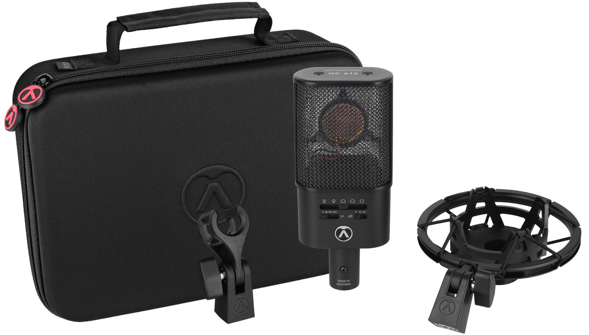 Austrian Audio OC616 | Micrófono de condensador multipatrón polar - Studio set