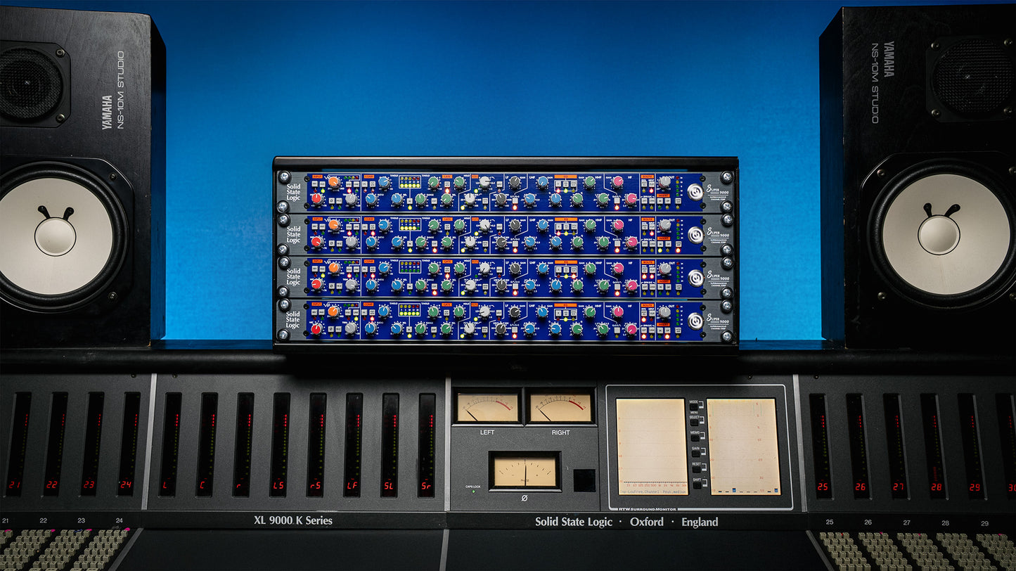 SSL Super 9000 | Canal SuperAnalogue completo para el sonido SSL moderno con preamps 9000 y VHD Duality