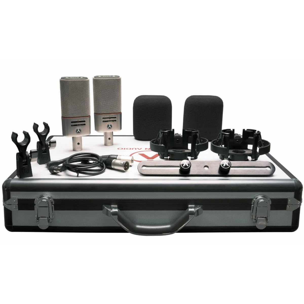 Austrian Audio OC818 Dual Set pLUS | Par de micrófonos de condensador multipatrón polar