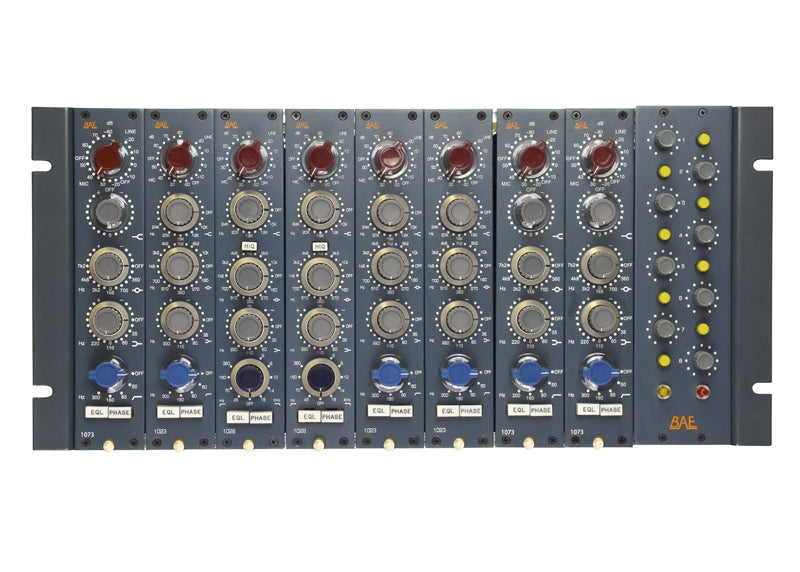 BAE 8CR | Rack de 8 canales con PSU 48V