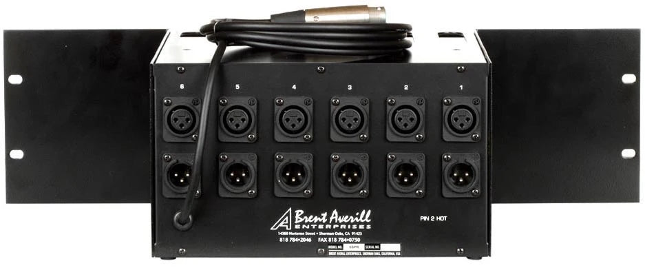 BAE 6 | Lunchbox serie 500 de 6 espacios con PSU y 48 V Phantom