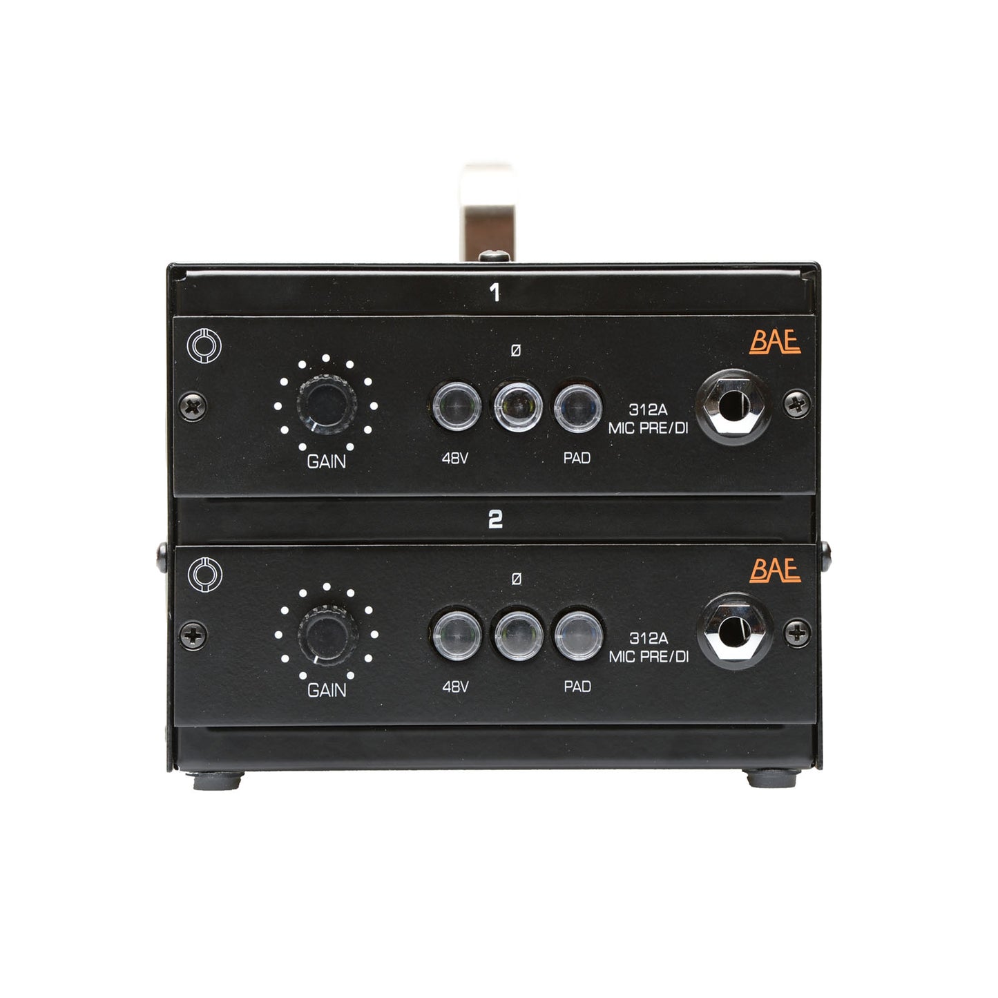 BAE DLB1312 | Lunchbox Serie 500 para escritorio de 2 canales con 1x preamp 312A