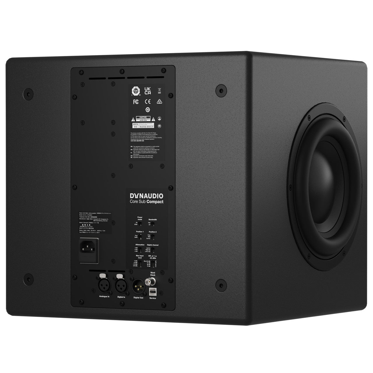 Dynaudio Core Sub Compact | Subwoofer activo con 2 Woofers de 9"