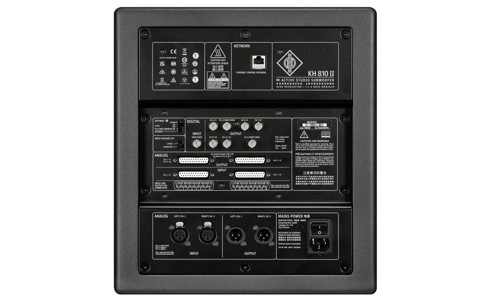 Neumann KH 810 II | Subwoofer activo de 10" y manejo de sistema 7.1 canales