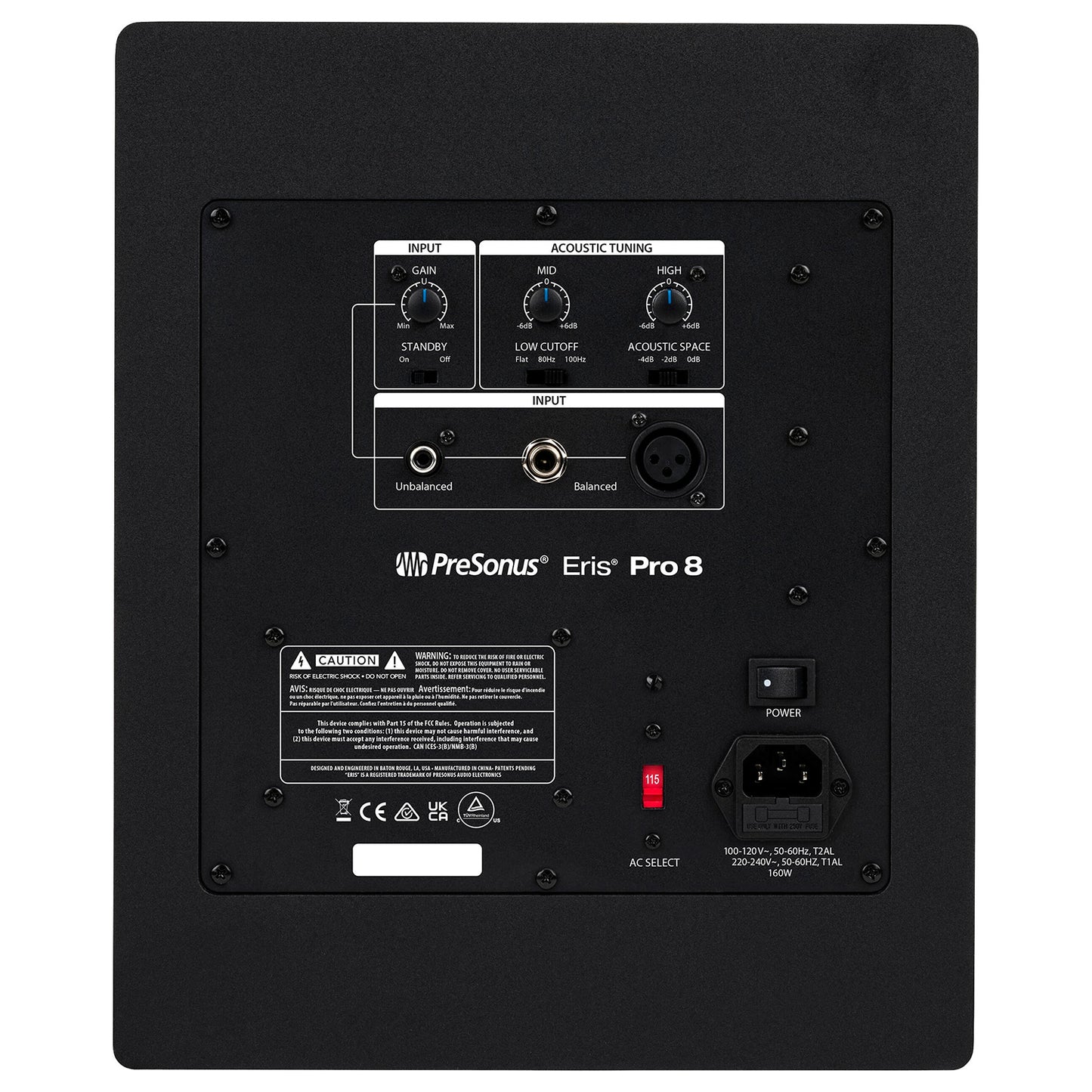 Presonus Eris Pro 8 | Monitor de audio activo coaxial de 8"