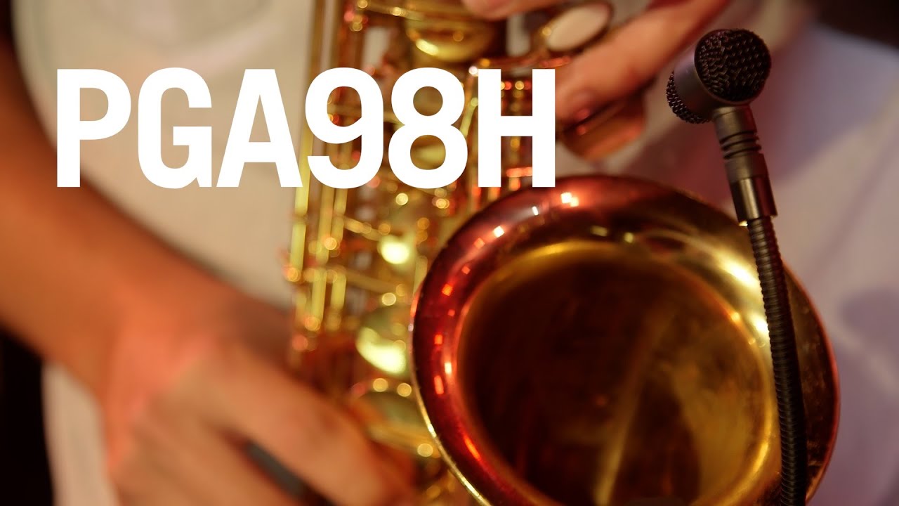 Shure PGA98H - Micrófono inalámbrico Shure para instrumento con conector XLR