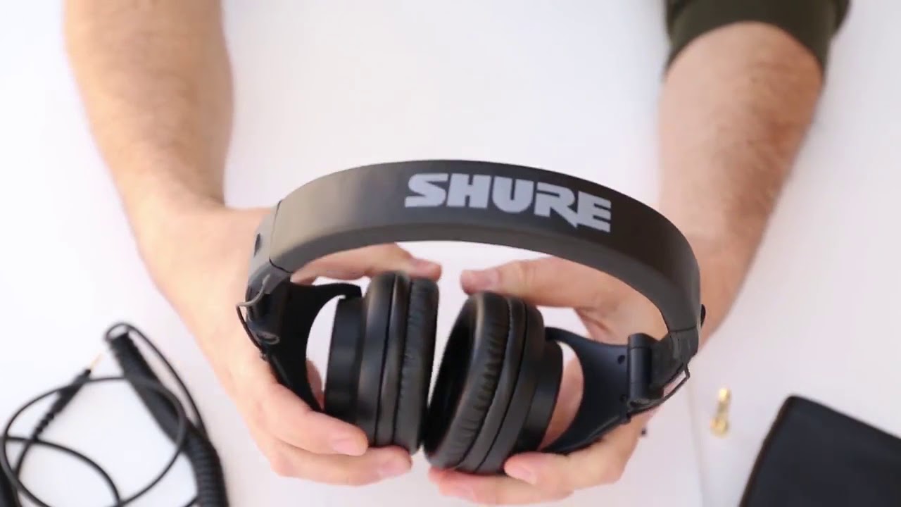 Shure SRH440 | Auriculares de estudio cerrados con controladores de neodimio de 40 mm
