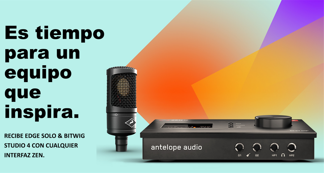 Gratis Mic + DAW con interfaces Zen