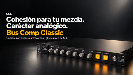 SSL Bus Comp Classic: cohesión y carácter analógico para tu mezcla