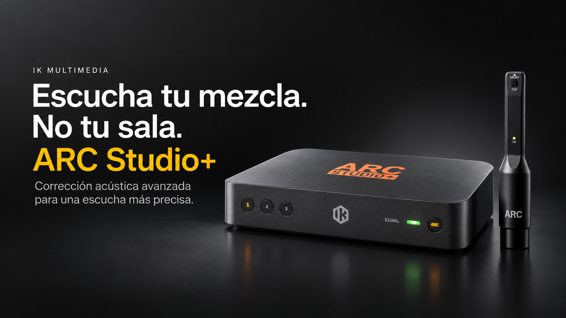 IK Multimedia ARC Studio+: calibra tus monitores y subwoofer sin depender del computador