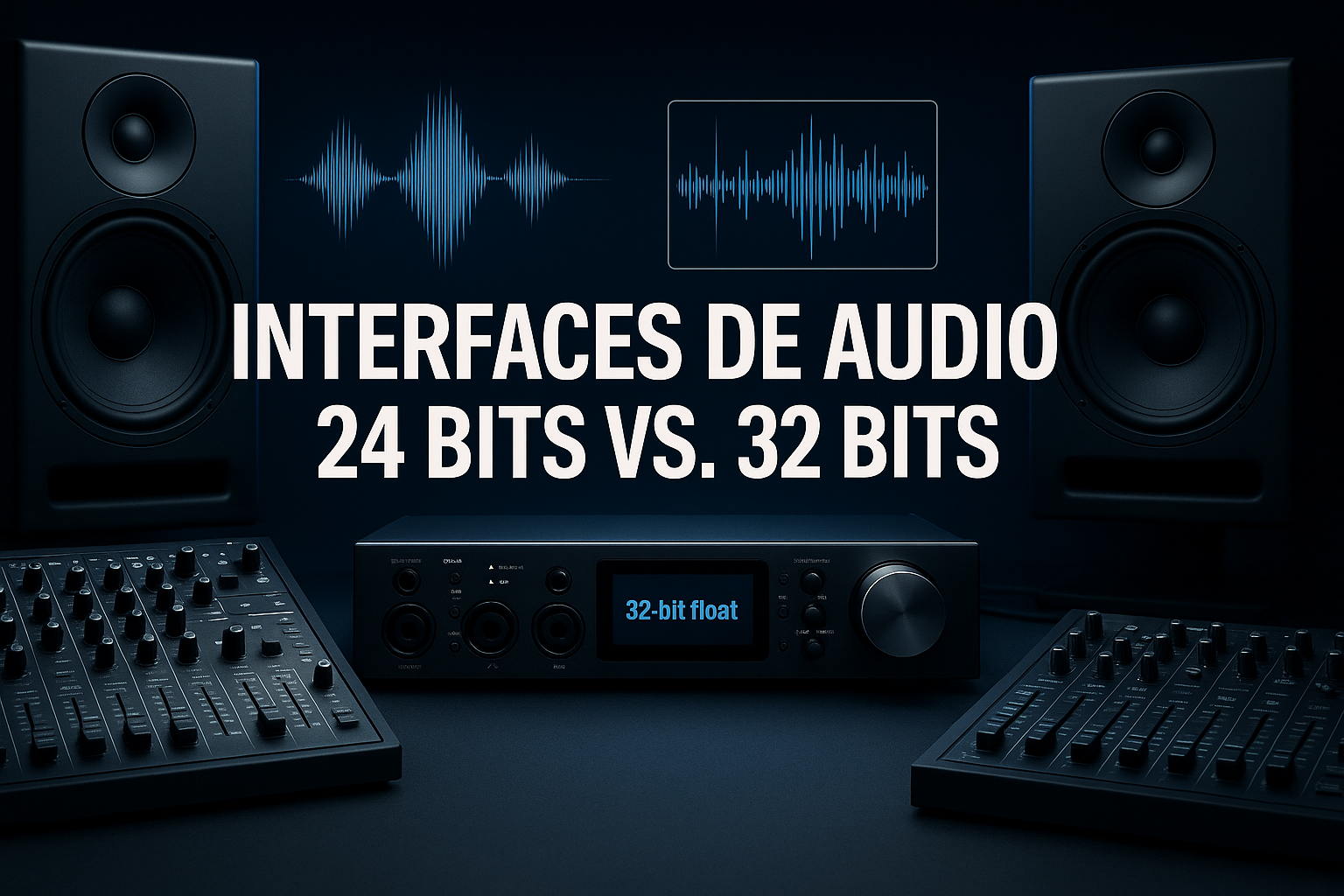 Bit Sound Interfaces de Audio 24-bit vs 32-bit: ¿Marketing o Revolución Sonora ...