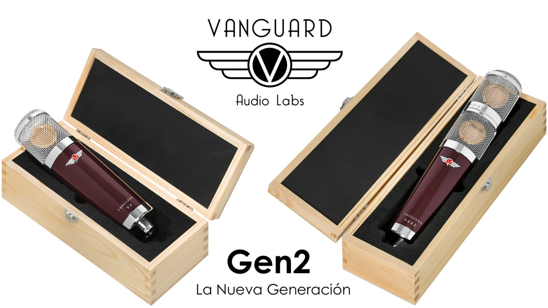 Vanguard lanza la Segunda Generación de micrófonos