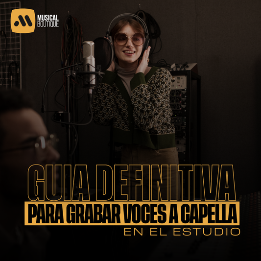 La guía definitiva para grabar voces a capella en el estudio