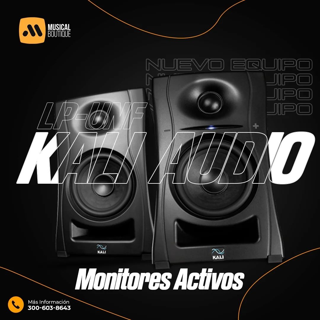 Descubre los Nuevos Monitores Kali Audio LP-UNF