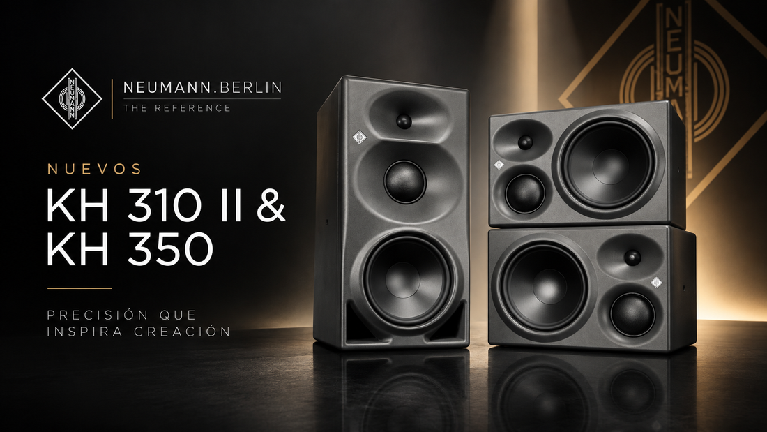 Neumann lanza los nuevos monitores de estudio KH 310 II & KH 350