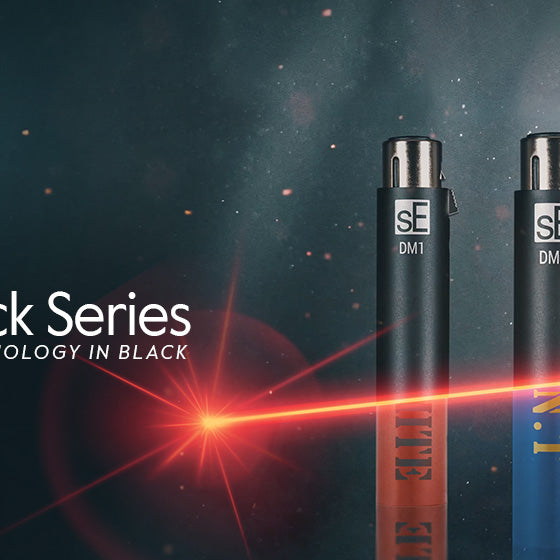 Lo nuevo de sE Electronics - DM BLACK SERIES | V2 SWITCH XLR QTR