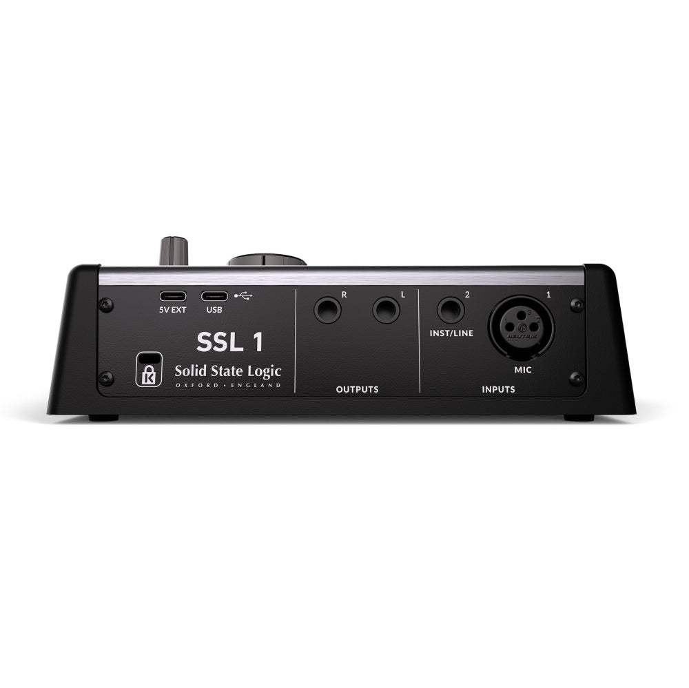 SSL 1  | Interfaz de audio USB-C de 2 entradas/2 salidas
