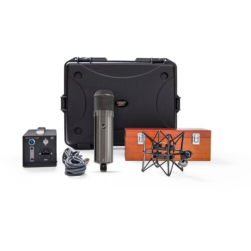 Warm Audio WA-47T | Micrófono de condensador de diafragma grande, multipatrón, balanceado por transformador y totalmente de tubo de vacío