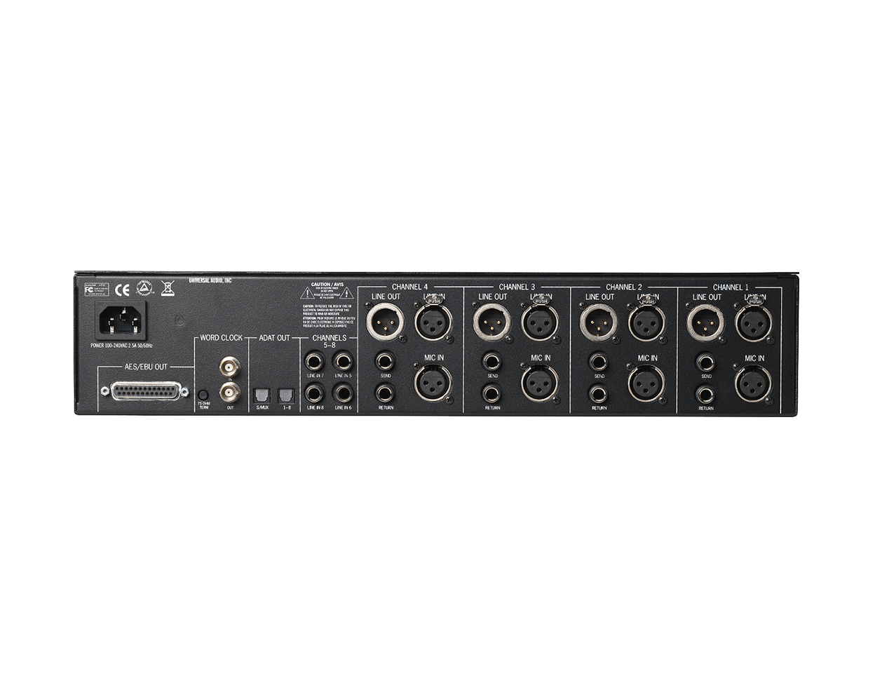 Universal Audio 4-710d | Preamplificador y compresor de válvulas/FET
