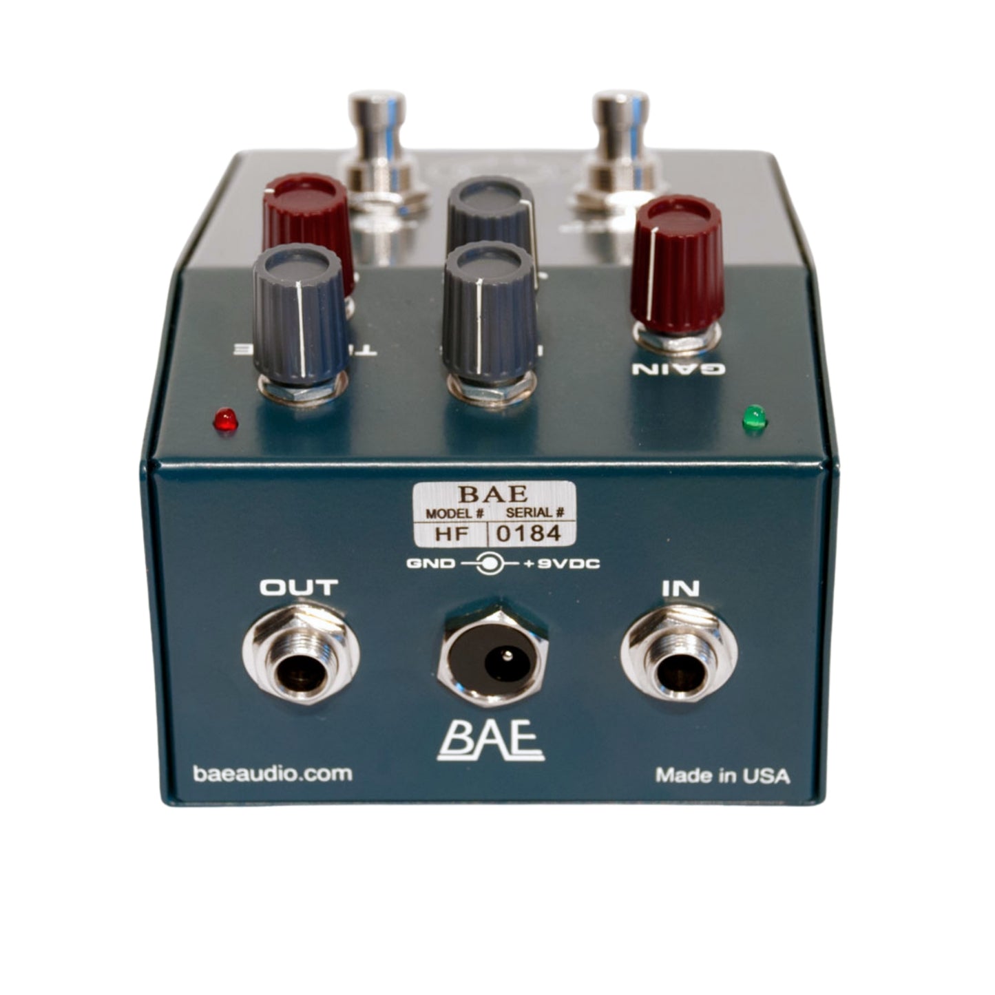 BAE HOT FUZZ | Dos pedales de fuzz en uno: boost de alta frecuencia y fuzz británico estilo años 70