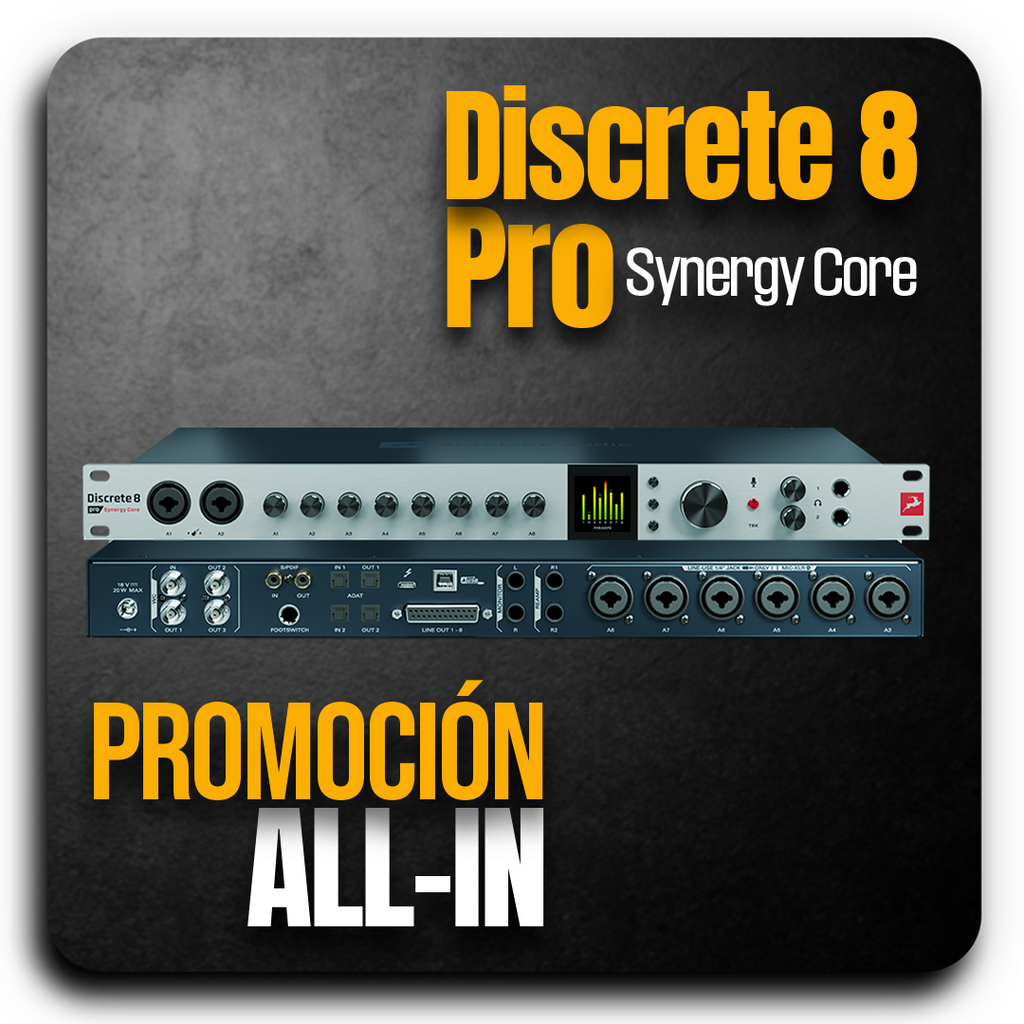 Antelope Audio Discrete 8 Pro Synergy Core | ALL IN