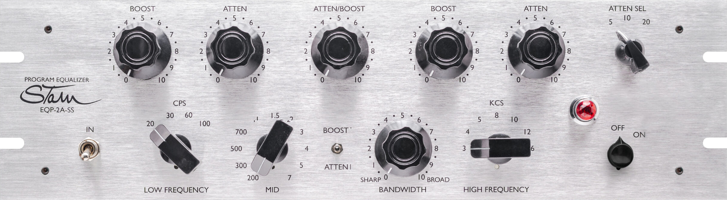 Stam Audio EQP-2A-SS | Ecualizador de estado sólido réplica del EQP-1A3-SS