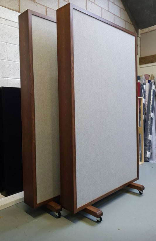 Veil Acusica Biombo | Biombo / Gobo / Panel acústico bidireccional fonoabsorbente 2 x 1
