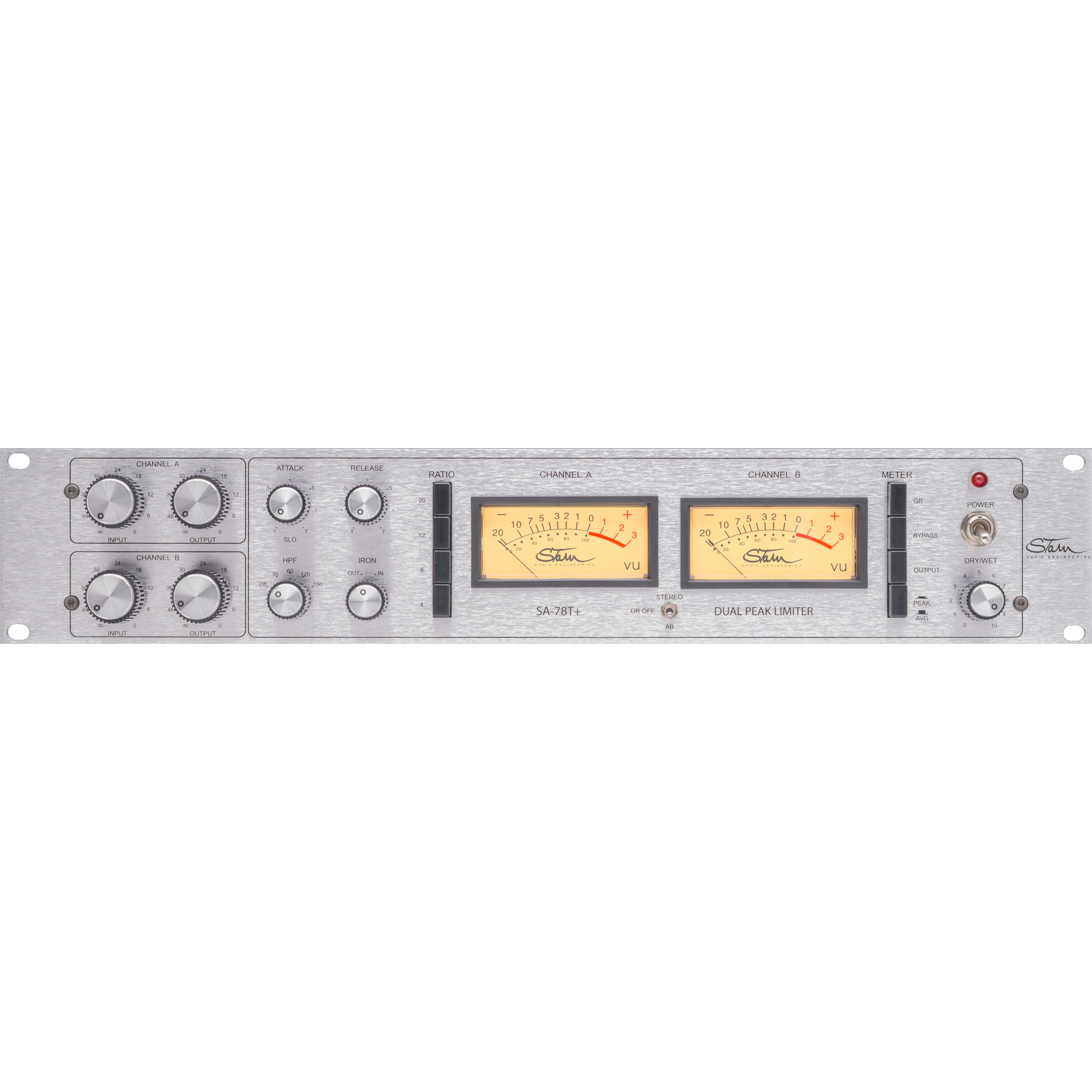 Stam Audio SA-78T+ | Compresor FET estéreo vintage