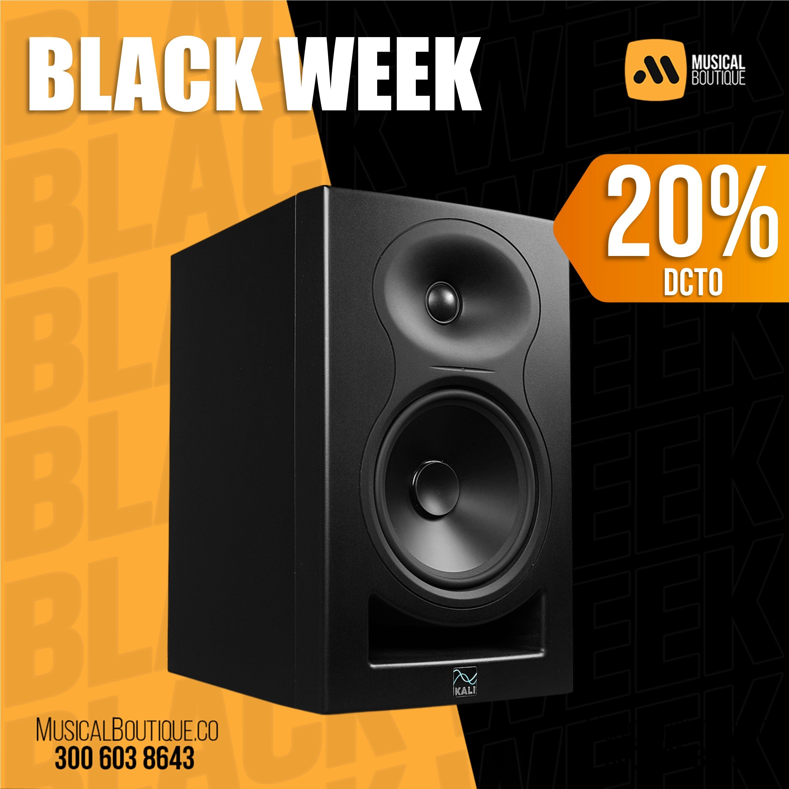 LP-6 | Monitor de audio de 6" a 2 vías | Black Week 2024