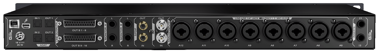 Antelope Audio Orion Studio Synergy Core Immersive Bundle | Interfaz de audio Thunderbolt 3/USB con procesamiento DSP + FPGA con control remoto para Dolby Atmos