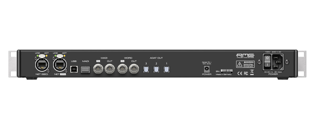 Throwdown Embedder Rme RME 12 MIC - Preamplificador de 12 canales para redes | RME | Musical ...