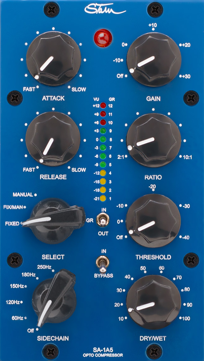 Stam Audio SA-1A5 | Compresor óptico de tubo para Serie 500