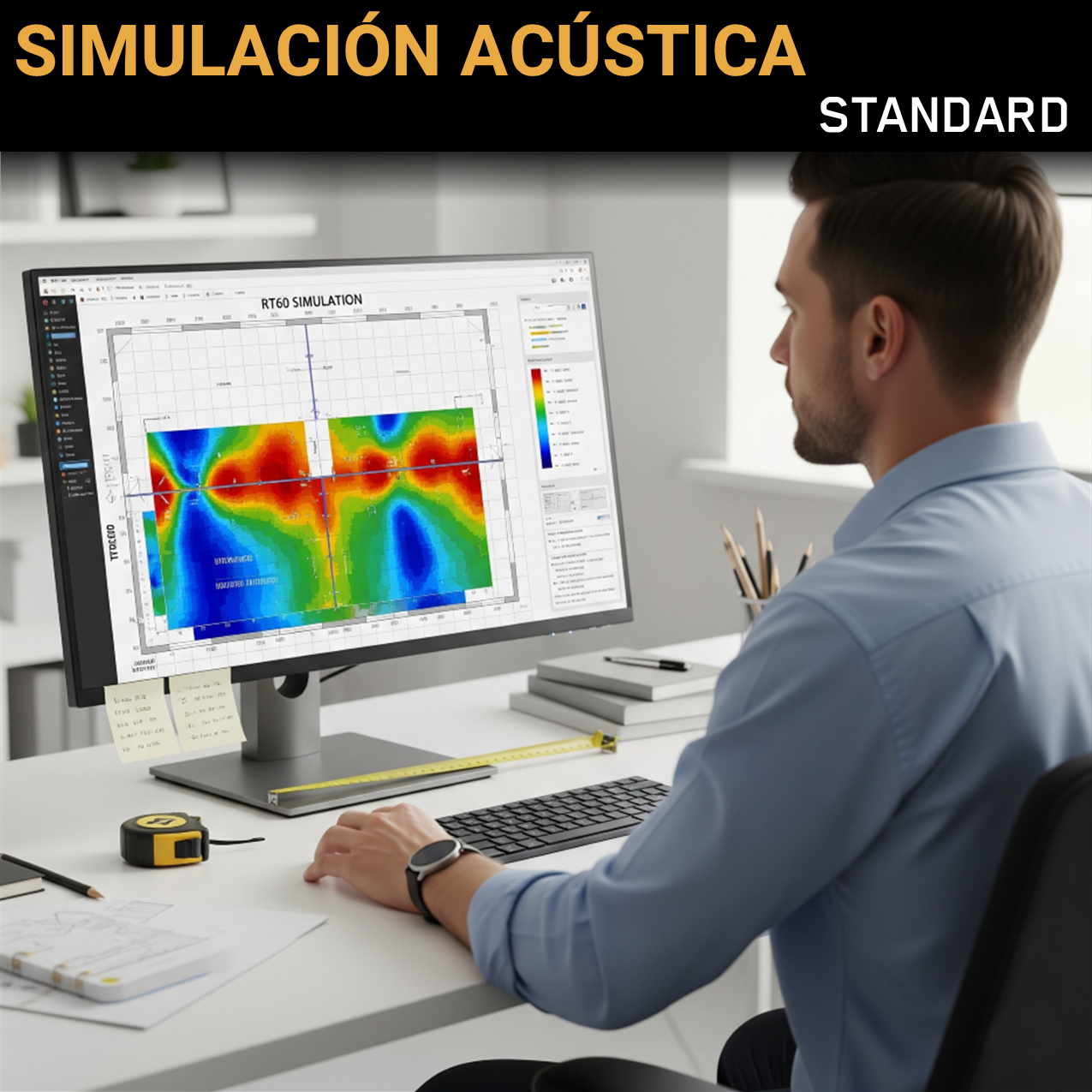 Simulación Acústica de Salas – Estándar