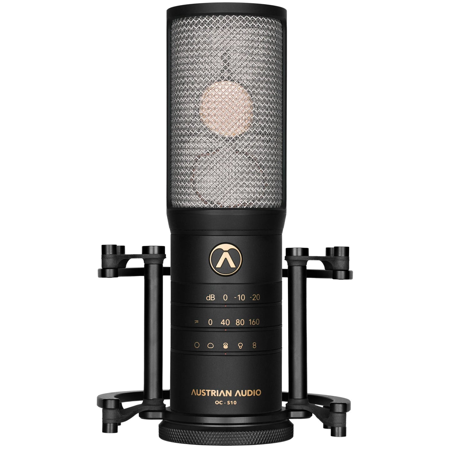 Austrian Audio OC-S10 | Micrófono de condensador de diafragma grande de referencia con cápsula cerámica CKR12 de doble diafragma