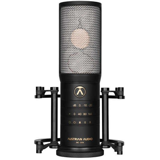 Austrian Audio OC-S10 | Micrófono de condensador de diafragma grande de referencia con cápsula cerámica CKR12 de doble diafragma