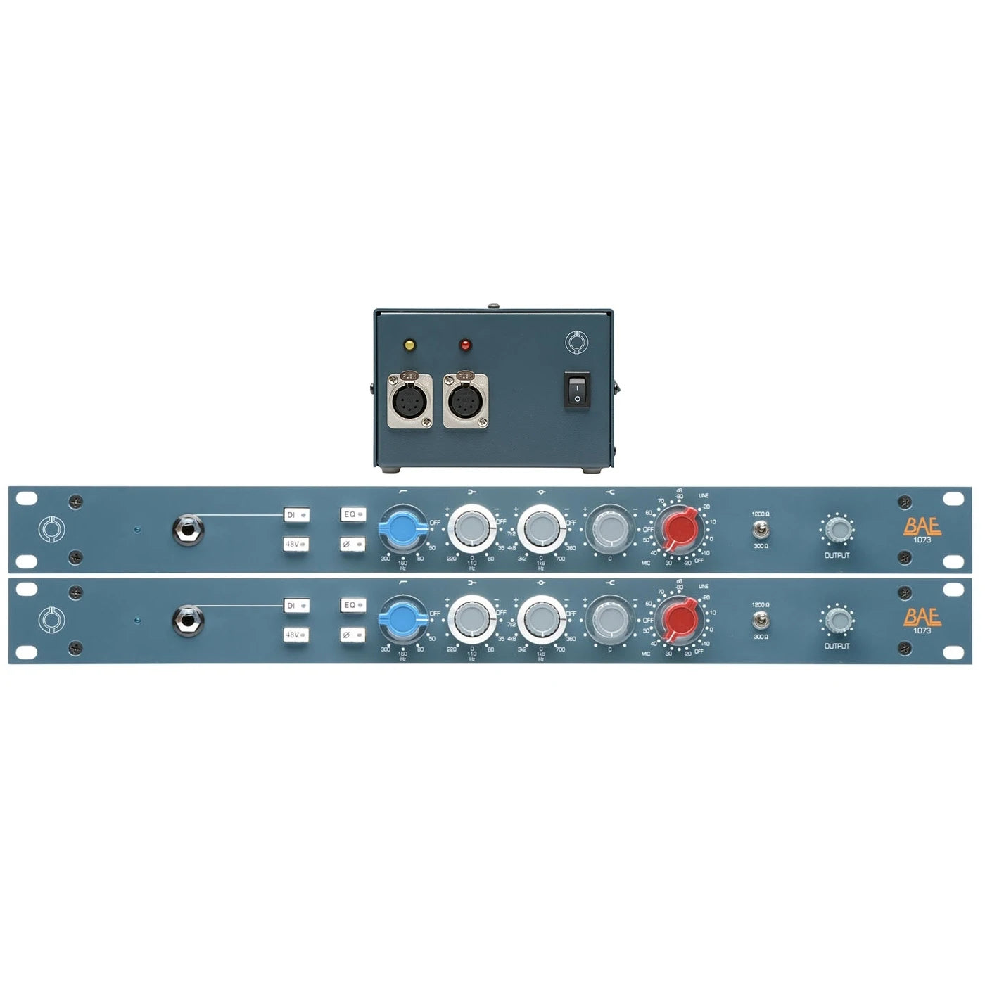 BAE 1073 | Par de Preamplificadores con EQ y PSU