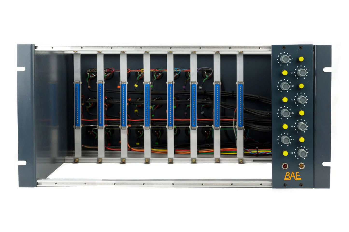BAE 8CR | Rack de 8 canales con PSU 48V