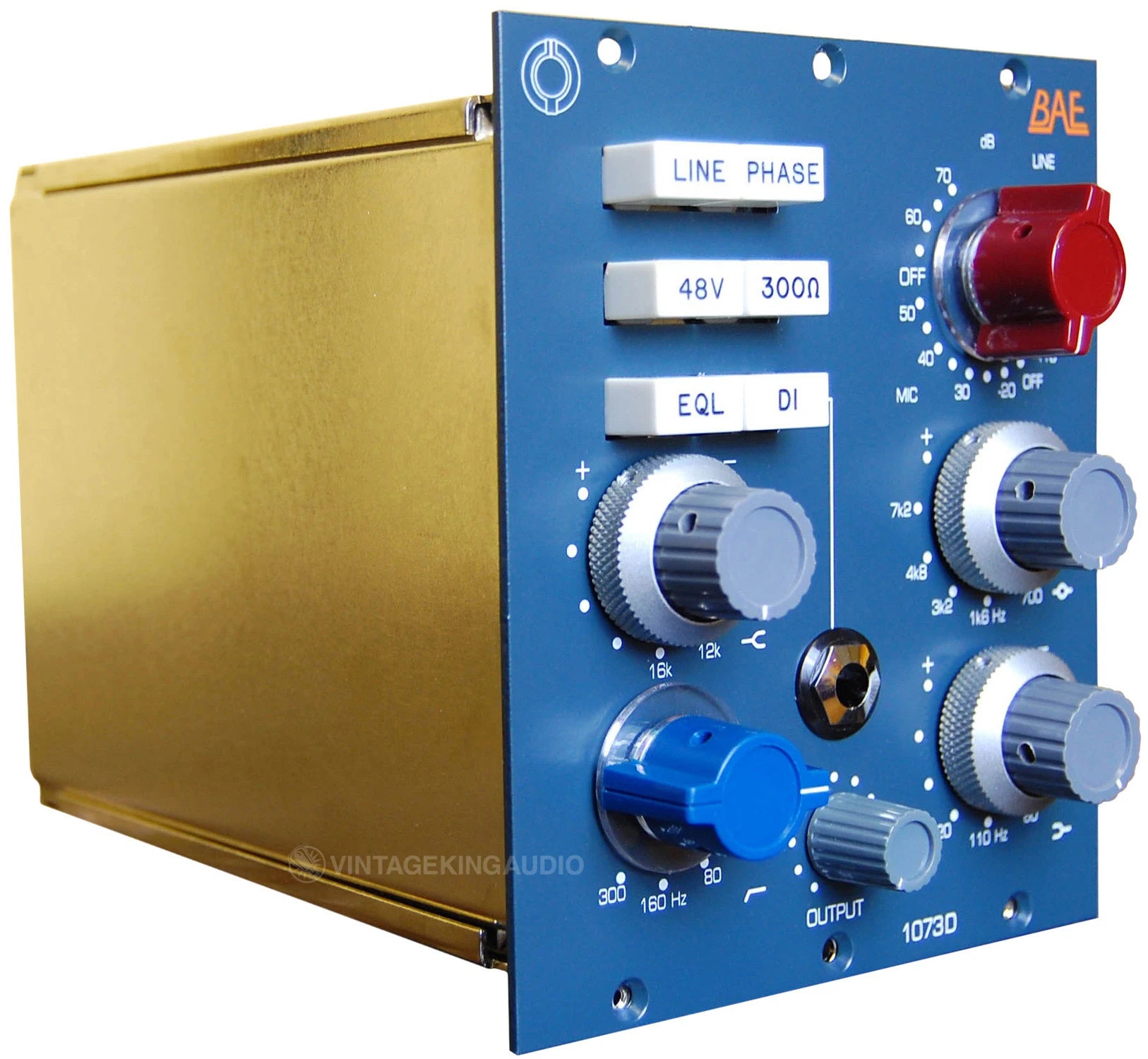 BAE 1073D | Preamplificador con EQ para serie 500