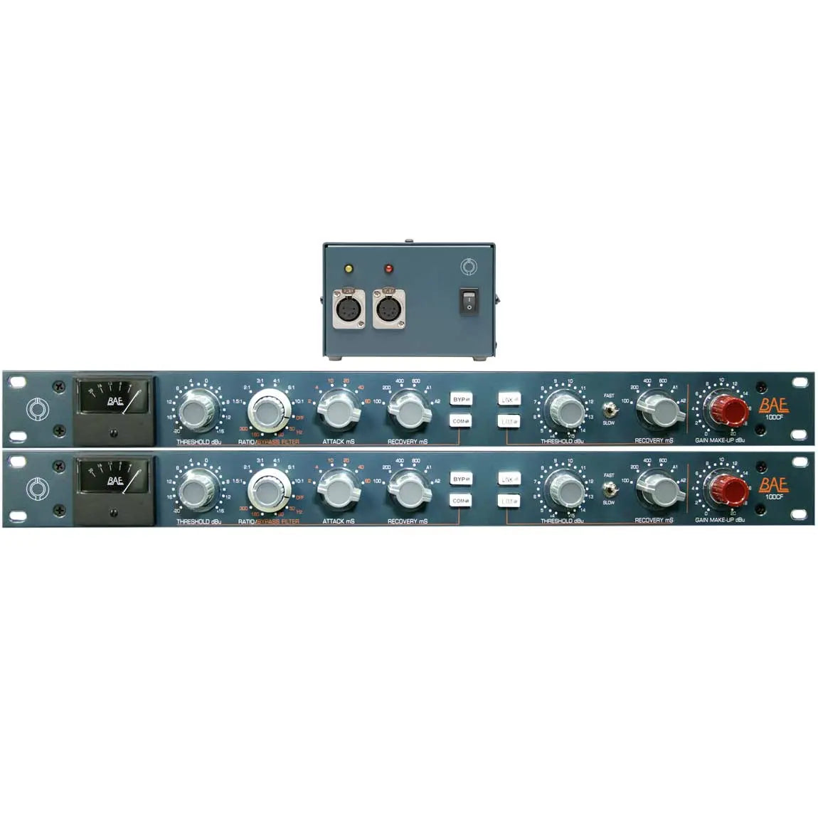 BAE 10DCF | Compresor / Limitador estéreo discreto clase A con PSU