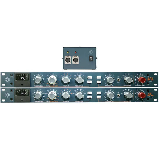 BAE 10DCF | Compresor / Limitador estéreo discreto clase A con PSU