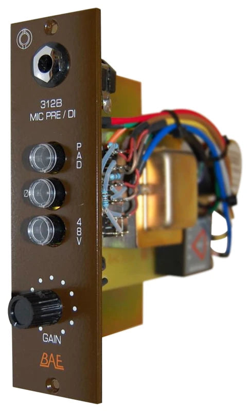 BAE 312B | Preamplificador de micrófono para serie 500