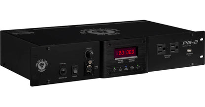 Black Lion Audio PG-2 | Acondicionador de energía profesional para montaje en rack 2U con 12 salidas conmutadas, filtradas y protegidas contra sobretensiones