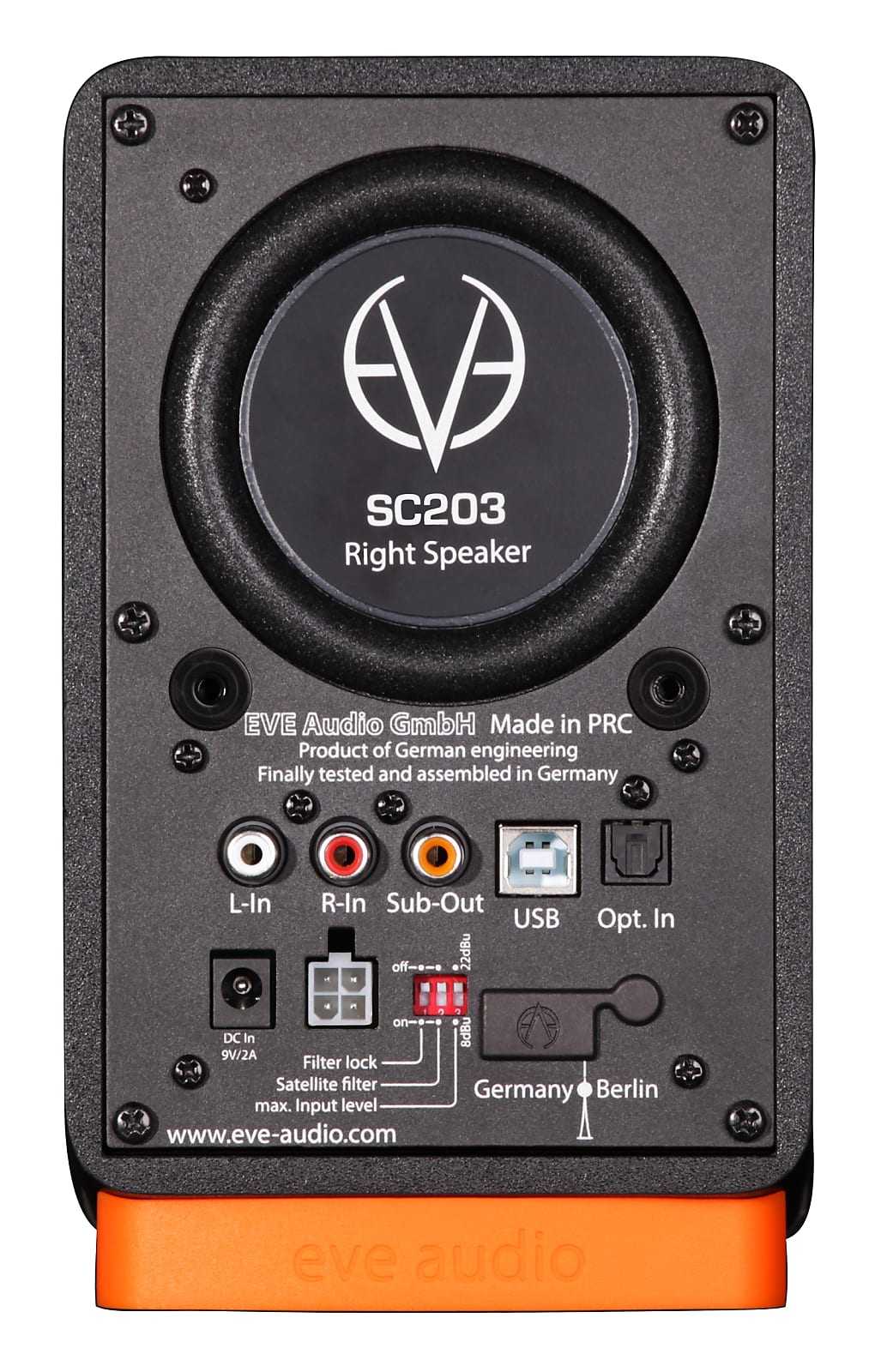 Eve Audio SC203 - Monitores activos de 3" de 2 vías (Par)