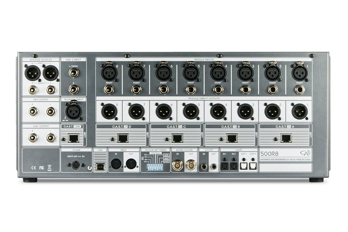 Cranborne Audio 500R8 8-Slot 500 Series Rack/Interface