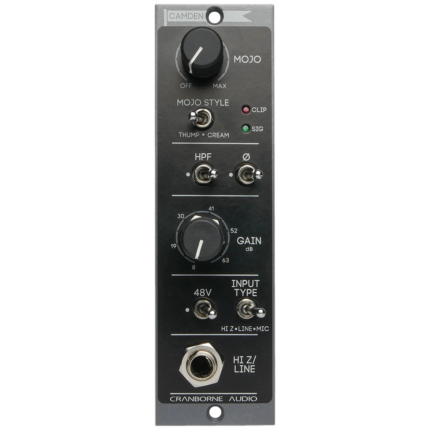 Cranborne Audio Camden | Preamplificador para serie 500