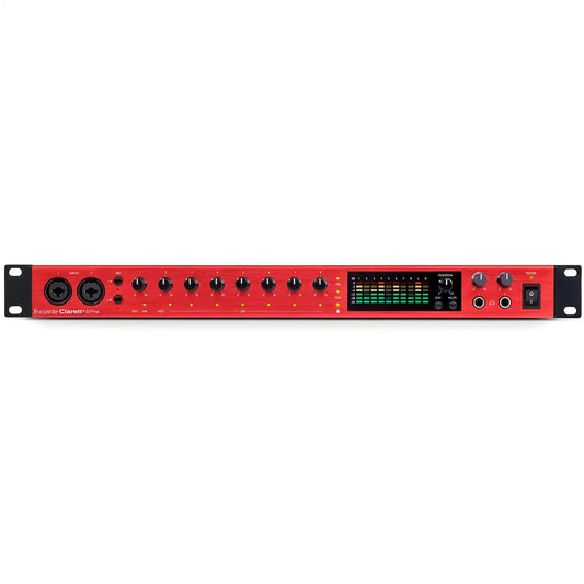 Focusrite Clarett+ 8 PRE USB | Interfaz de audio USB de 18-in/20-out